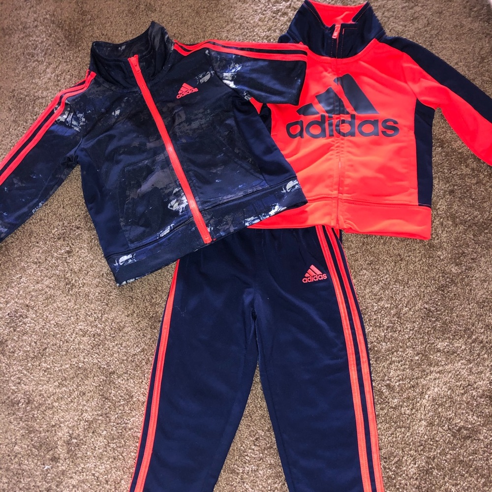 Toddlers Adidas Track Suit Bundle